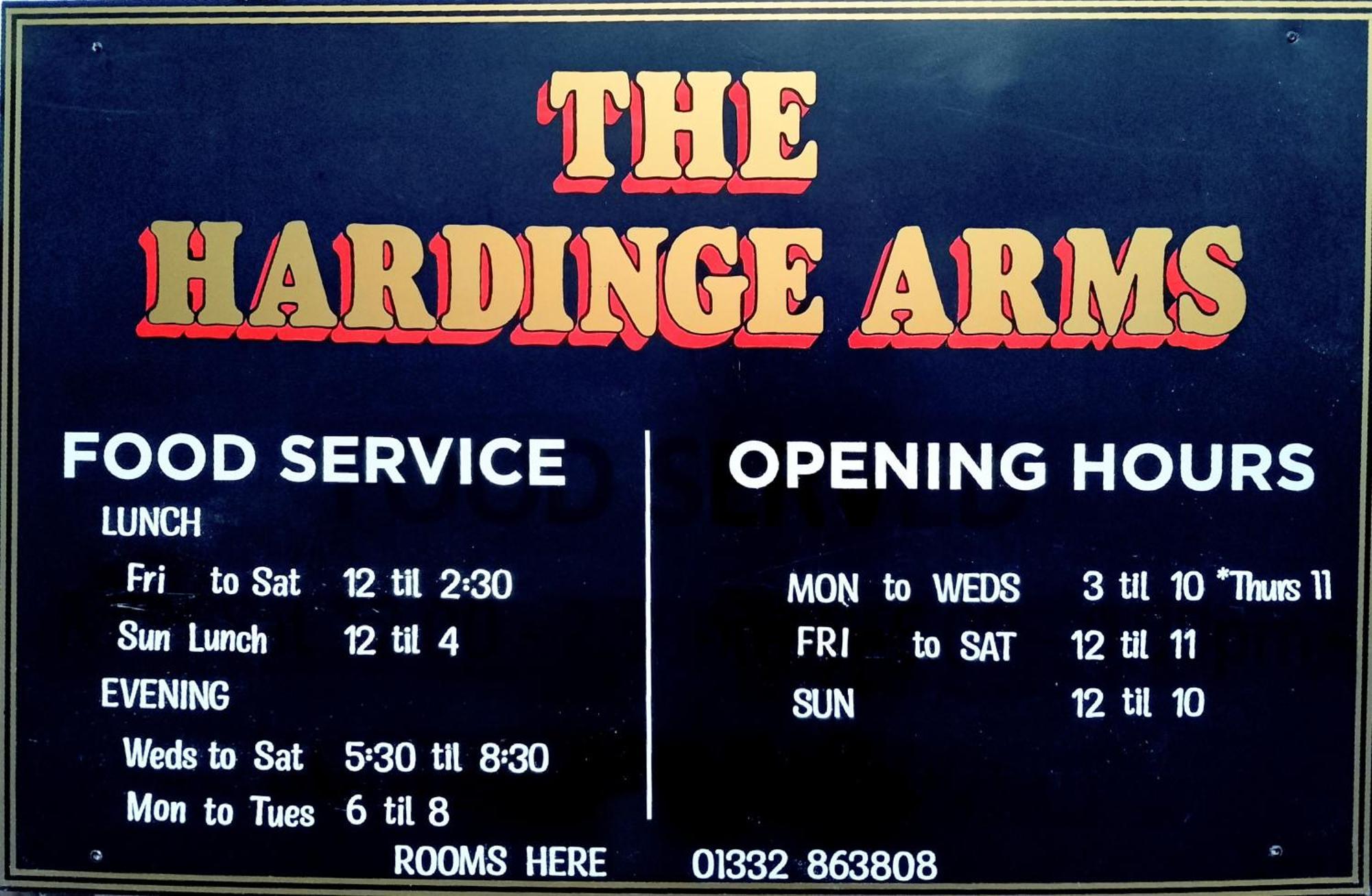 The Hardinge Arms Melbourne (Derbyshire)